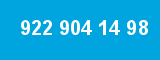 922 904 14 98